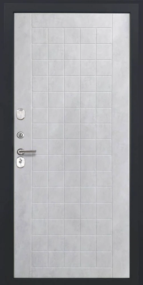 Входная дверь ДвериПРО Д-68 ФЛ-256 (10мм, Бетон снежный) DPRO227583 внутренняя сторона