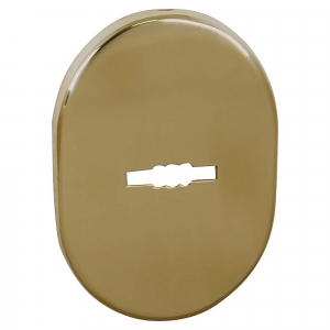Накладка на сувальдный замок ESC.S.SF/OV.475 (ESC 475) GP латунь