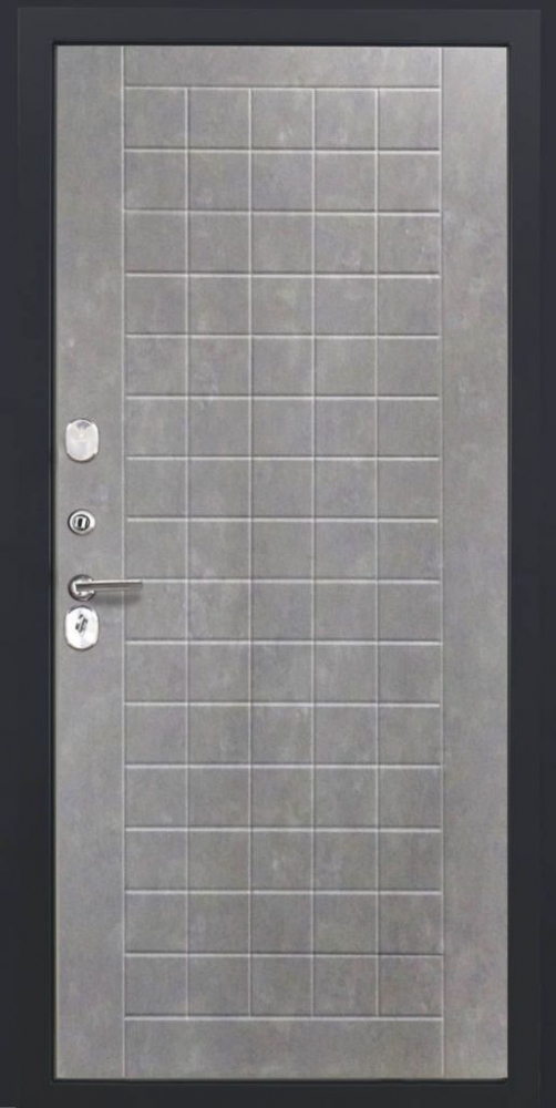 Входная дверь ДвериПРО Л-3б ФЛ-256 (10мм, Бетон пепельный) DPRO227589 внутренняя сторона